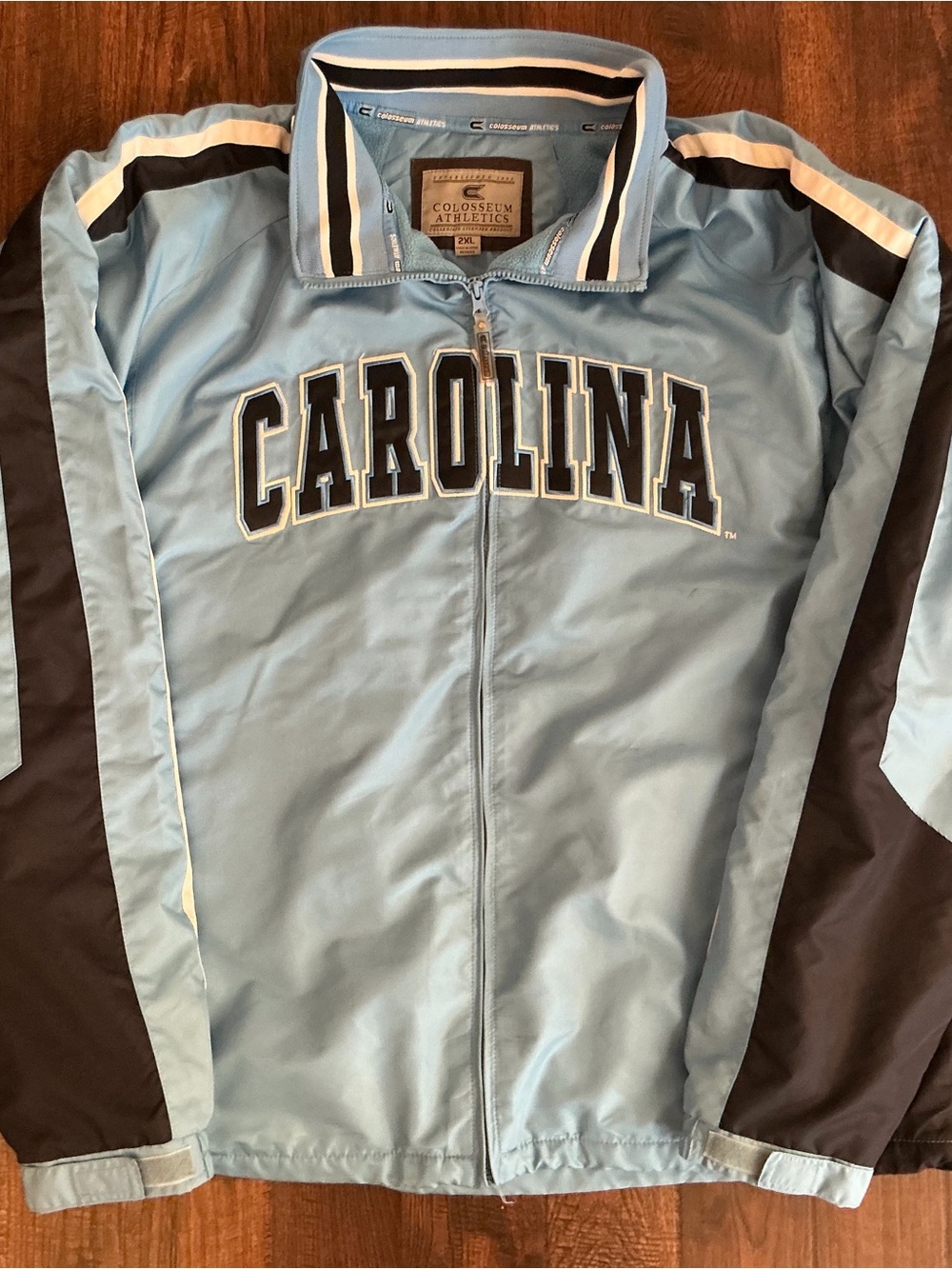 UNC North Carolina Tar Heels Colosseum Fleece Lined Jacket Men’s 2XL Blue